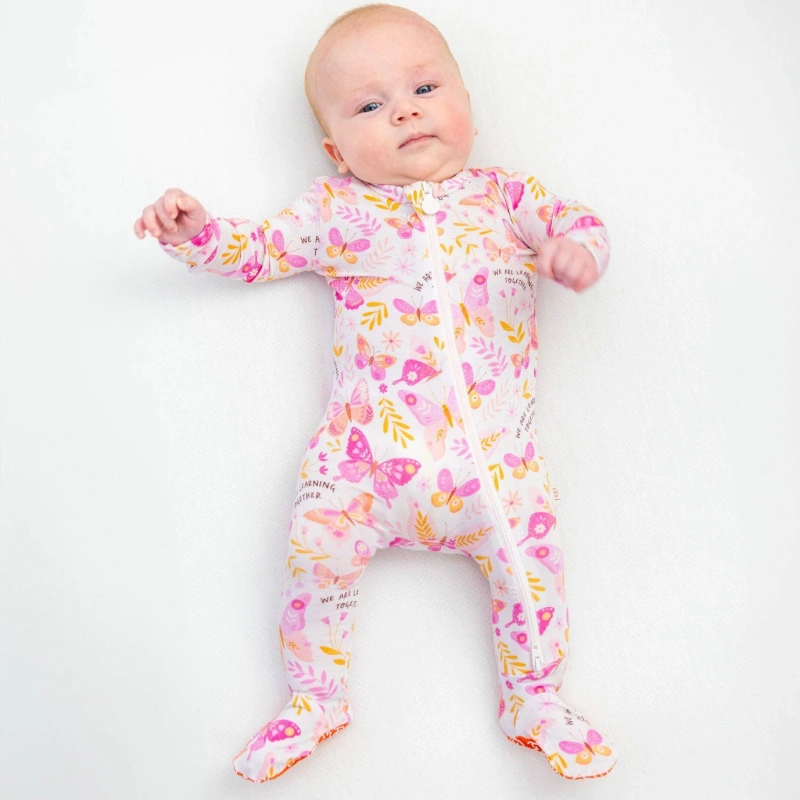bamboo footie pajamas baby