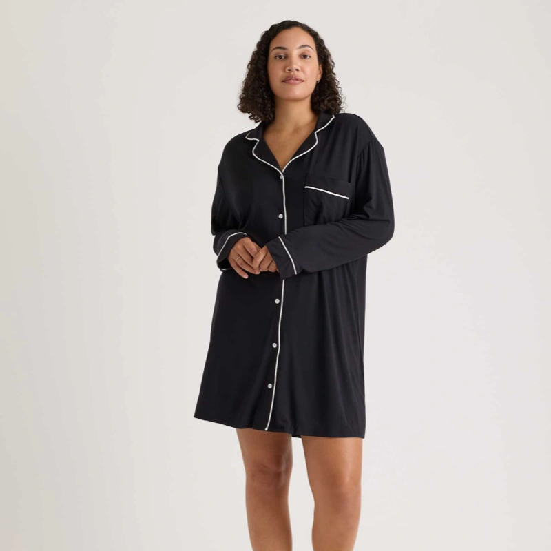 bamboo women's button down robes