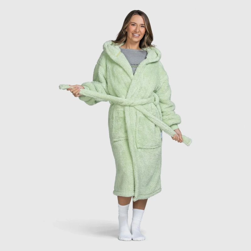 big fluffy robe women