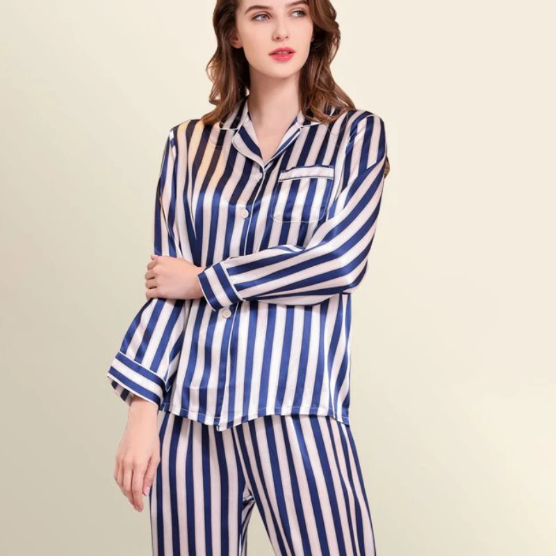 black and white striped pajamas womens