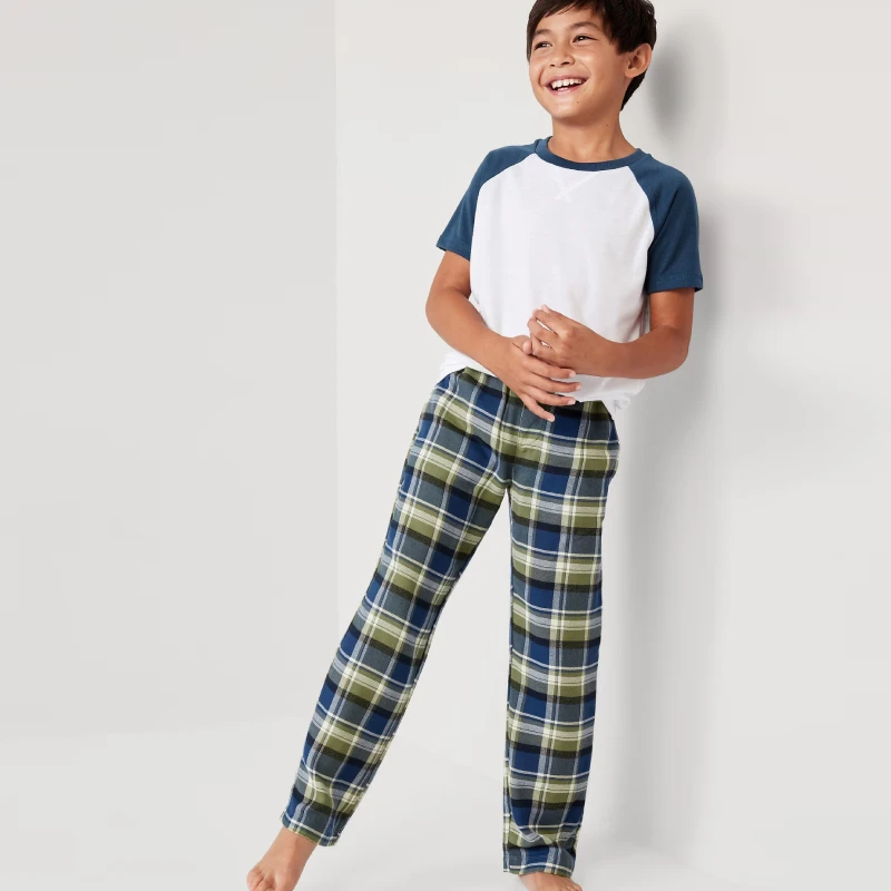 boys flannel pajamas
