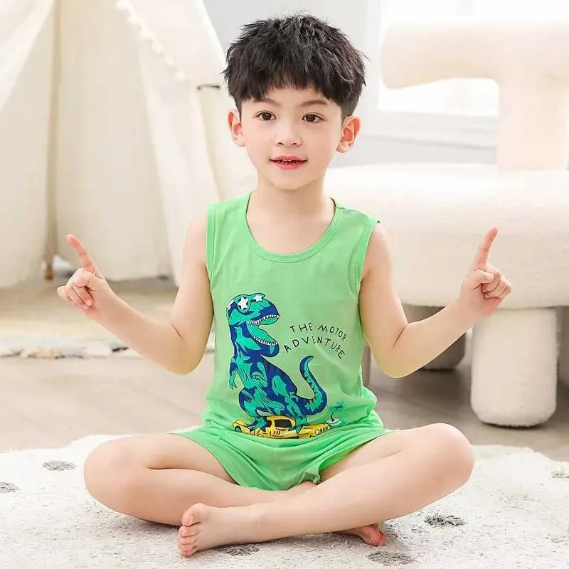 boys tank top pajamas