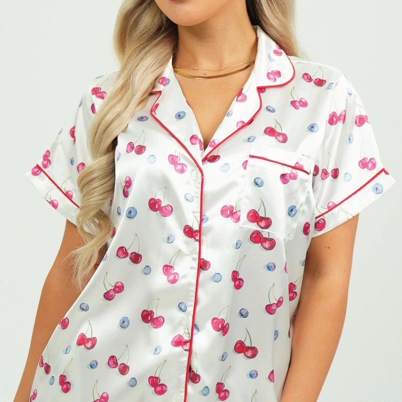 cherry pajamas