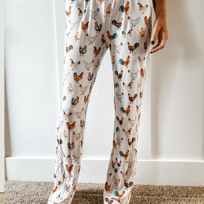 chicken pajama bottoms