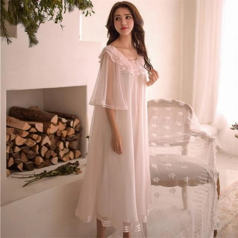 chiffon women's summer nightgowns