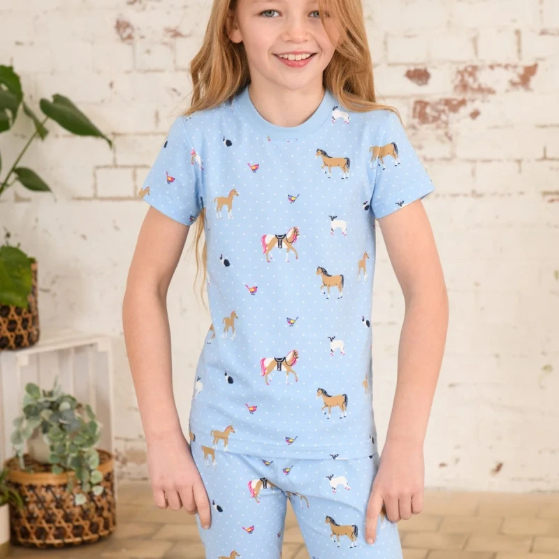 cotton pajamas for girls