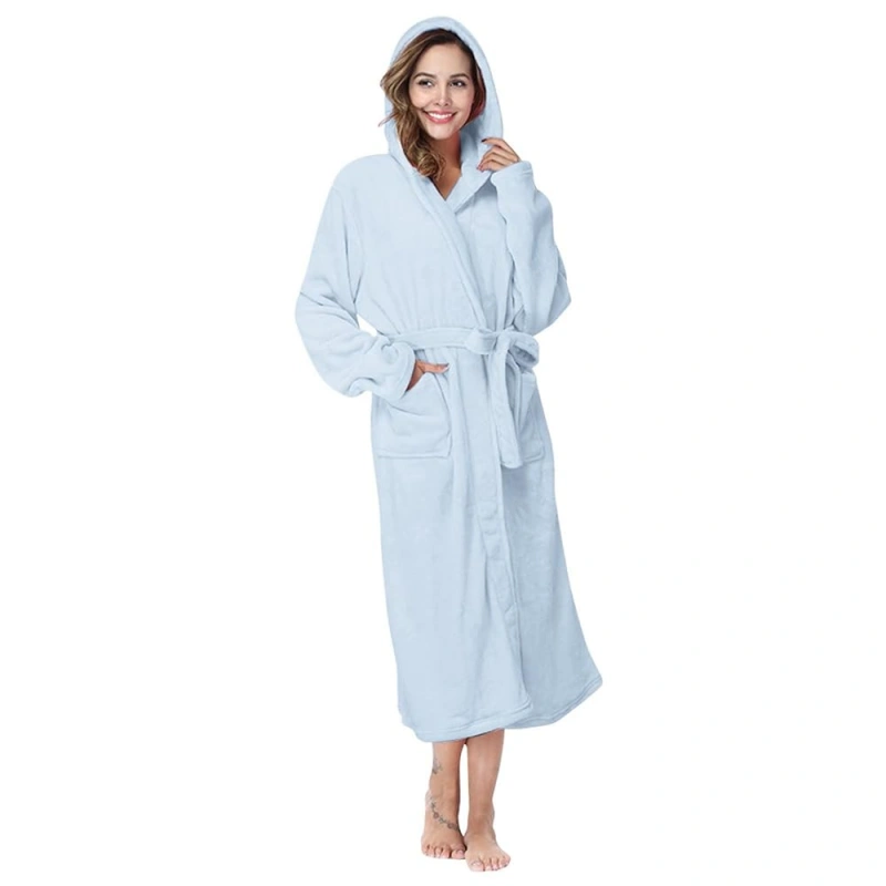 cotton plush robes for women