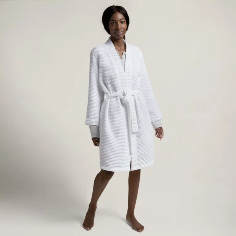 cotton waffle robes for women