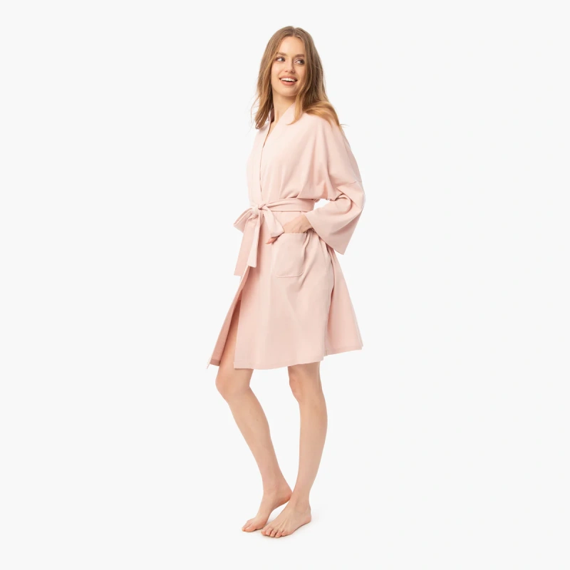 cotton women's lounge robe