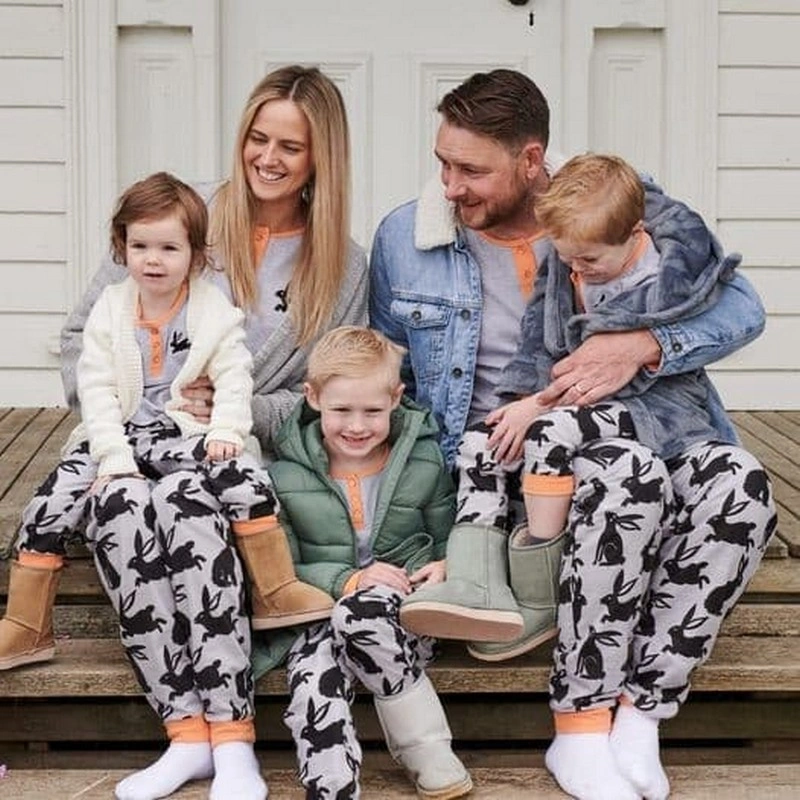 family easter pajamas