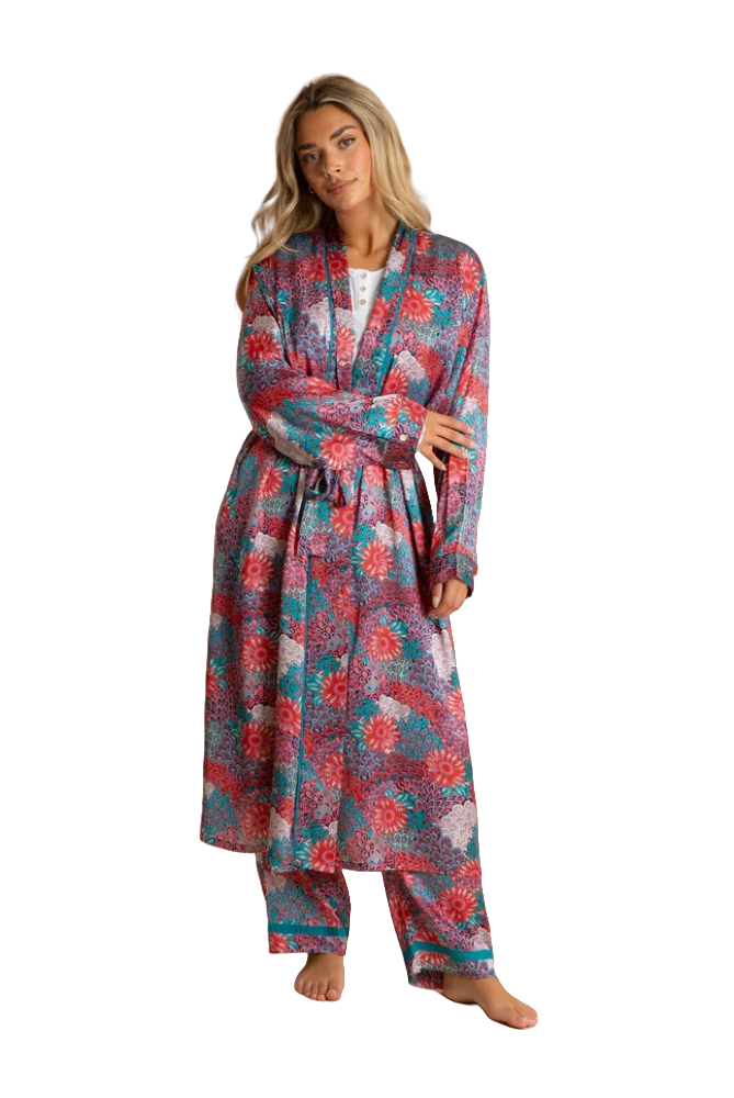floral robes for women