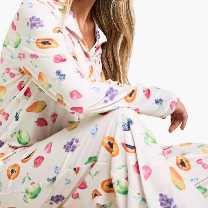 fruit pajamas womens