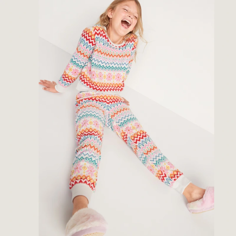 girls fleece pajamas
