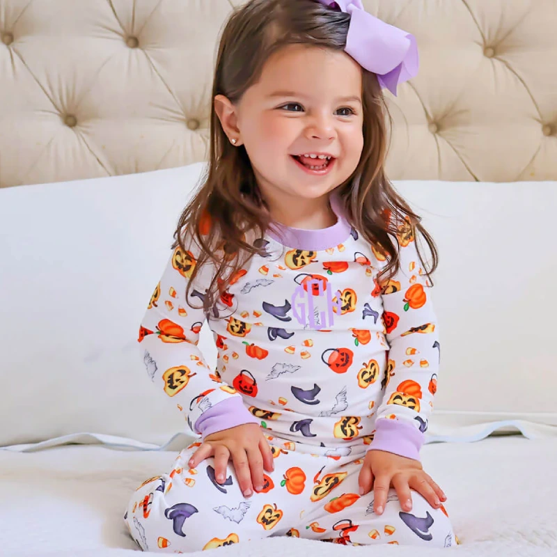 girls halloween pajamas