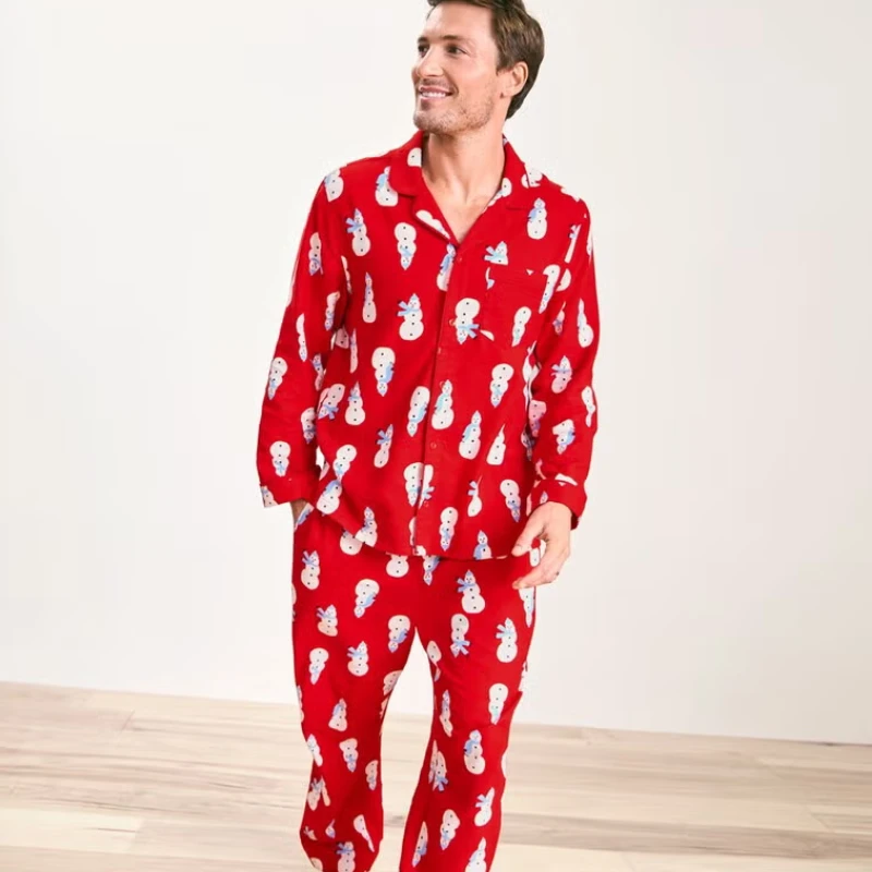 holiday flannel pajamas