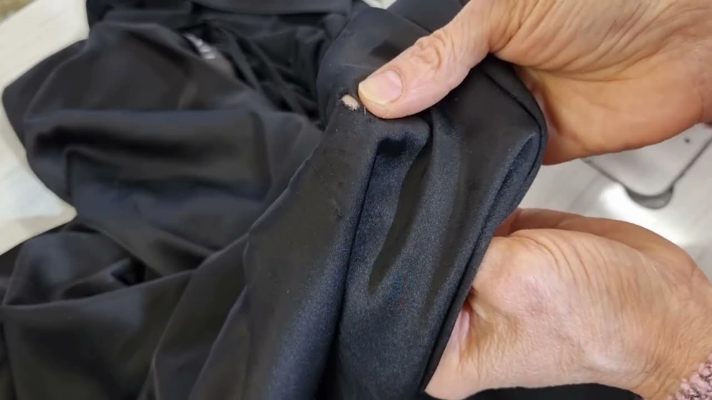 how to fix holes in delicate pajama fabrics