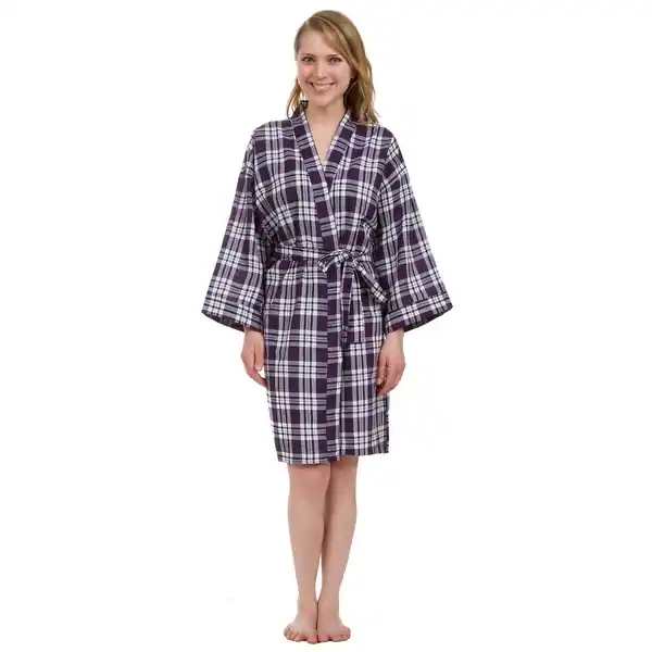 knee length lounge robe for women