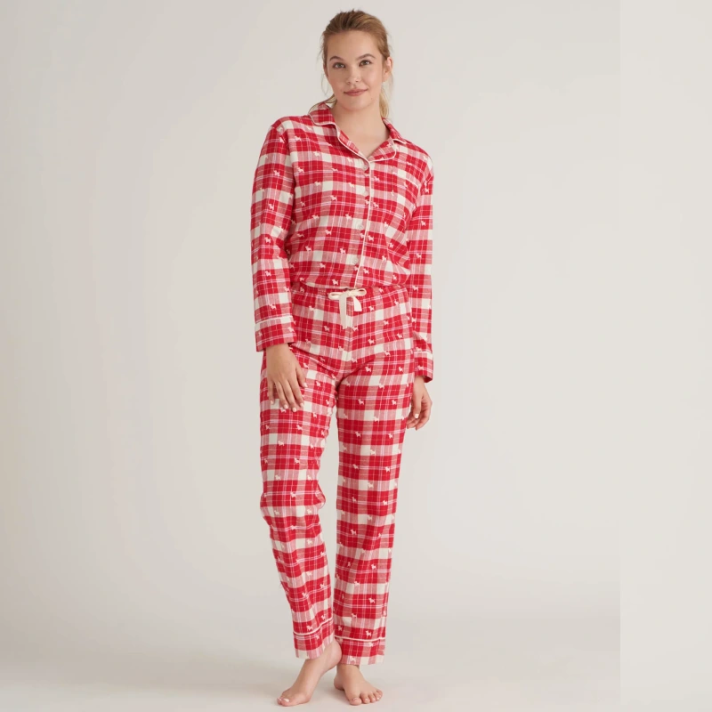 ladies flannel pajamas