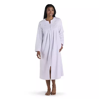 lightweight fleece robe women's