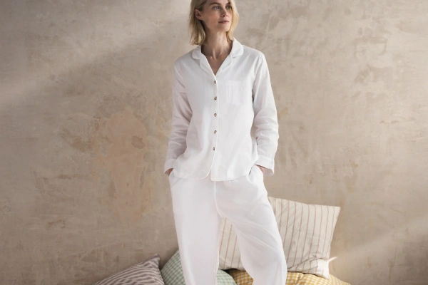 linen pajama set