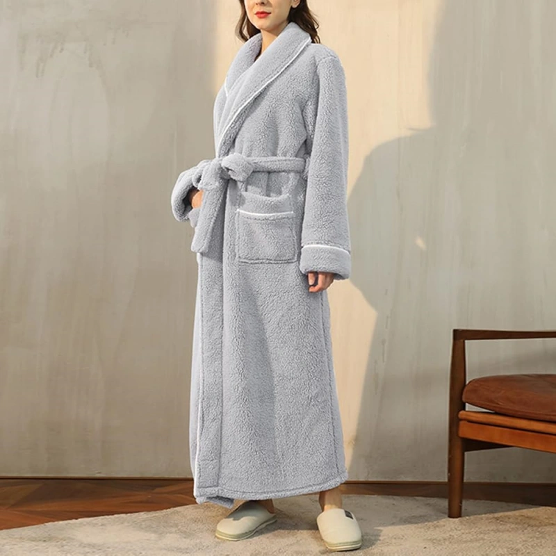 long plush robes for women