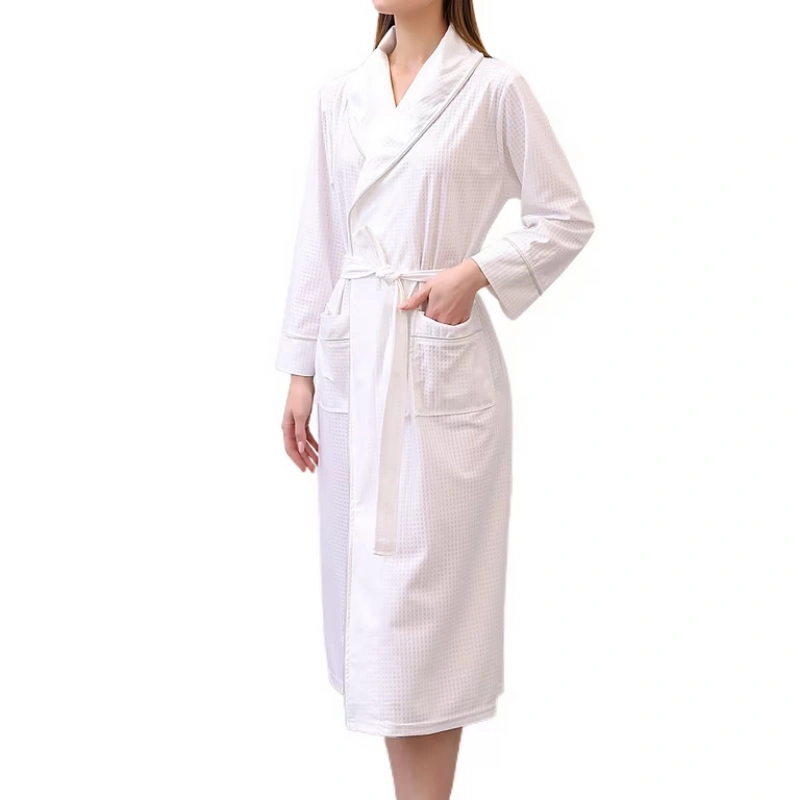 long waffle robe women's