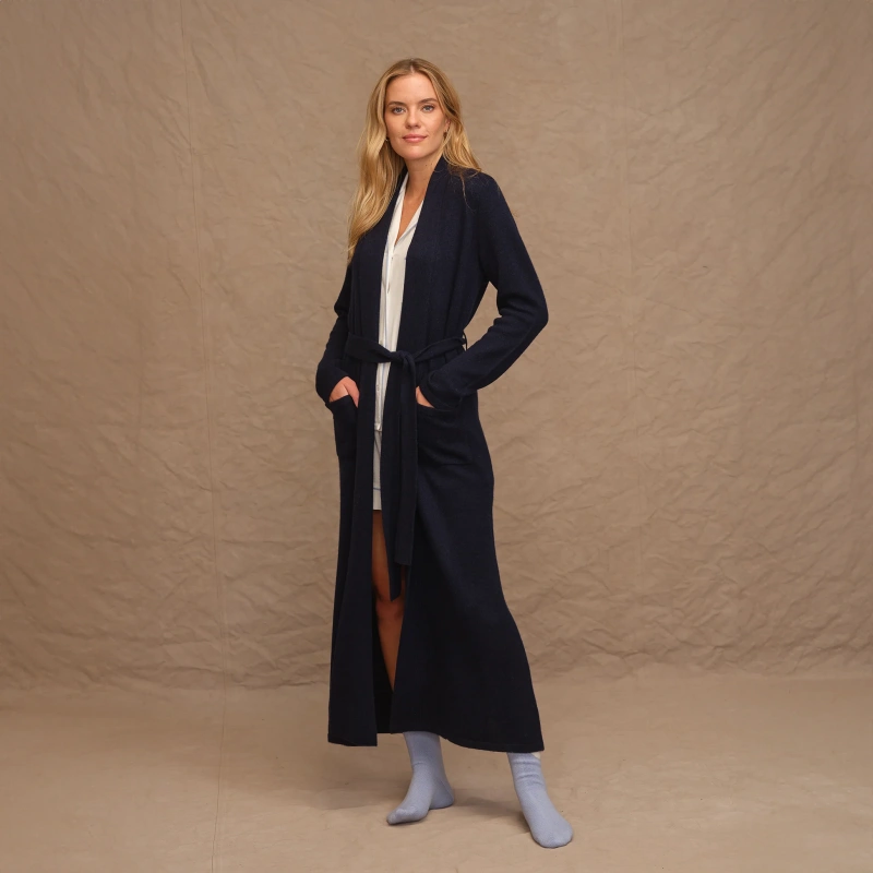 luxury women's cashmere robes