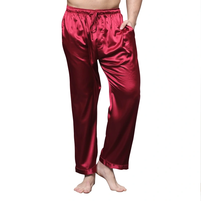 mens satin pajama pants