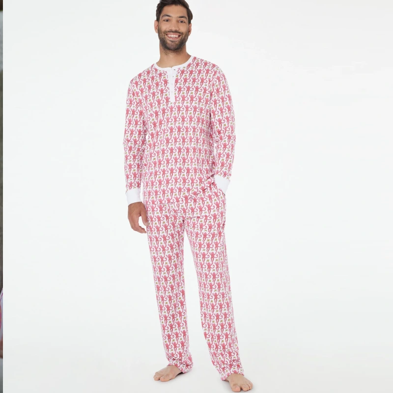 mens valentines pajamas