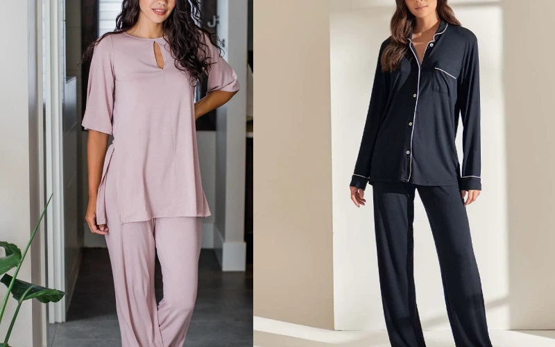 modal pajamas and bamboo pajamas