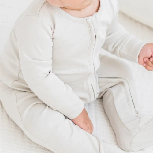 organic baby footie pajamas