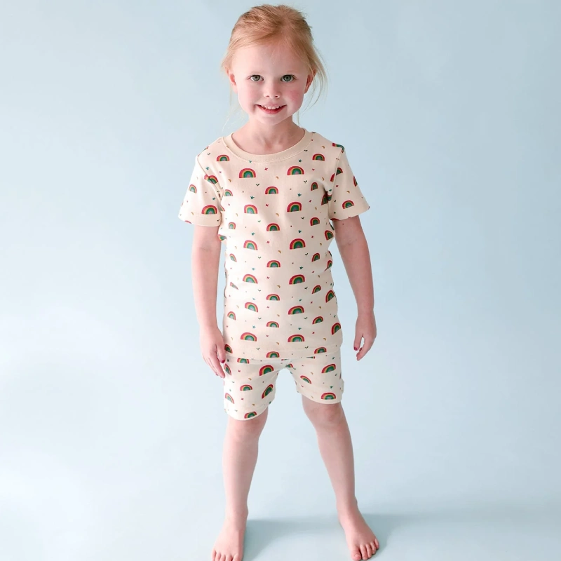 organic summer baby pajamas