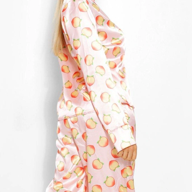 peach pajamas