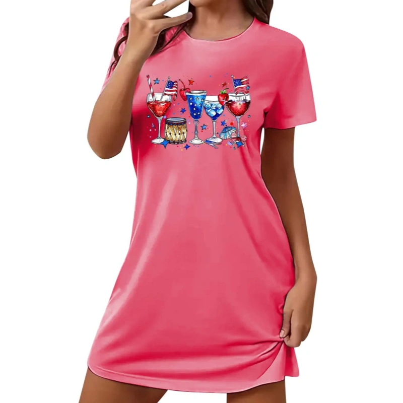 petite summer night dresses for women
