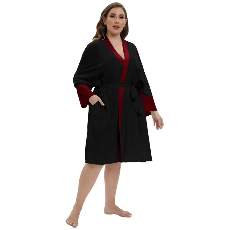 plus size lightweight women's robes