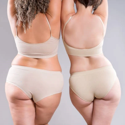 plus size women's seamless underwear