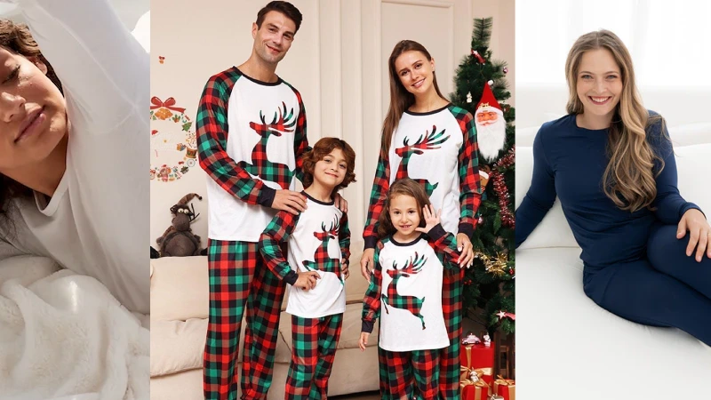 seasonal pajamas