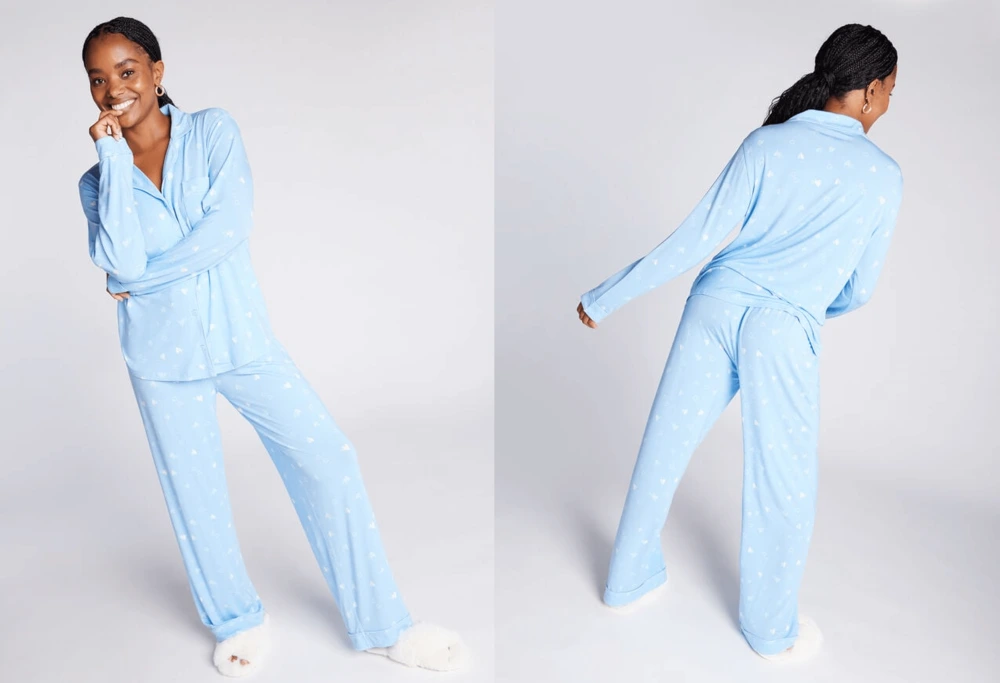 sleepwear with built in underwear