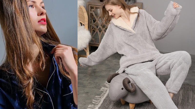 spring summer autumn and winter pajamas
