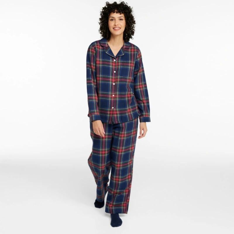 tall flannel pajamas for women