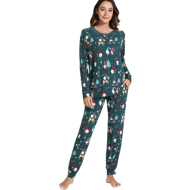 viscose christmas pajamas