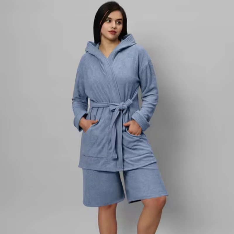 women bath robe set