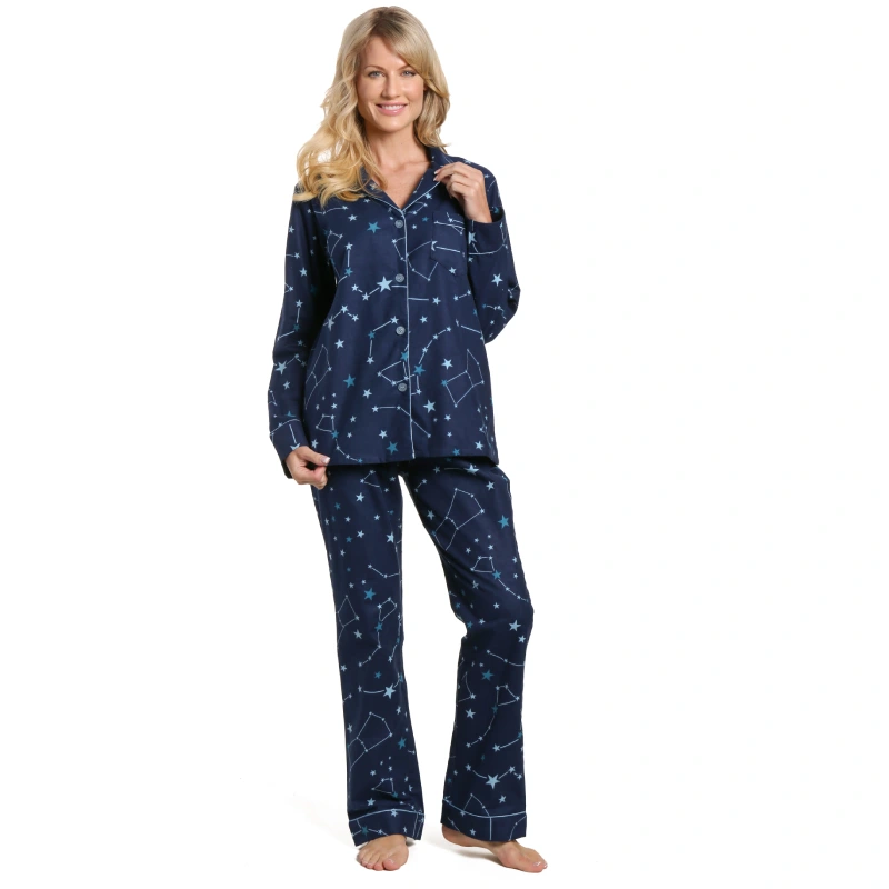 womens cotton flannel pajamas