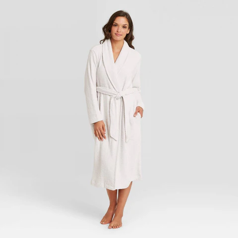 women's cozy chenille robe