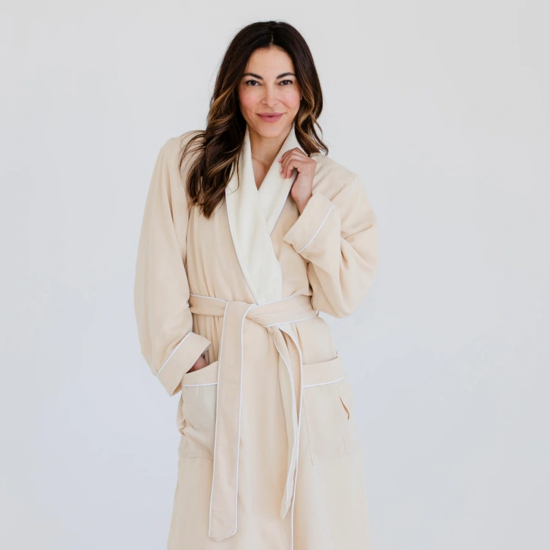 women's luxury terry cloth robe