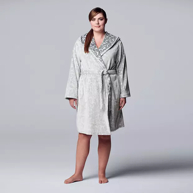 women's plus size chenille robes