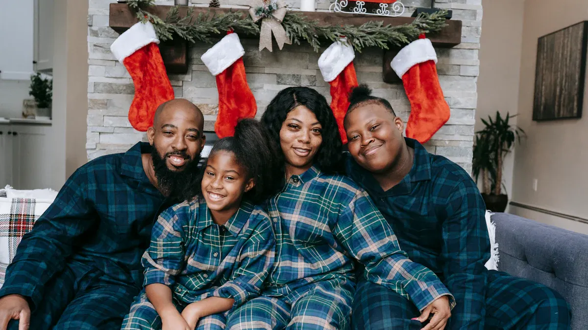 Matching Holiday PJs