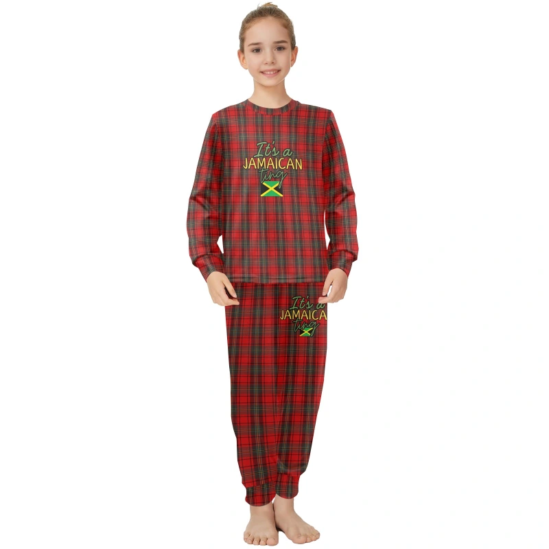 big girls christmas pajamas