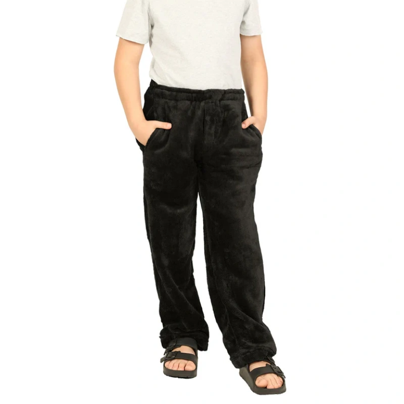 boys black pajama pants