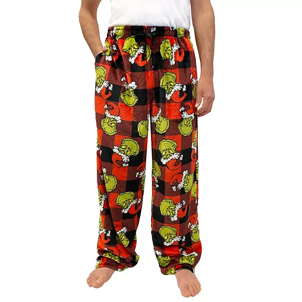boys grinch pajama pants